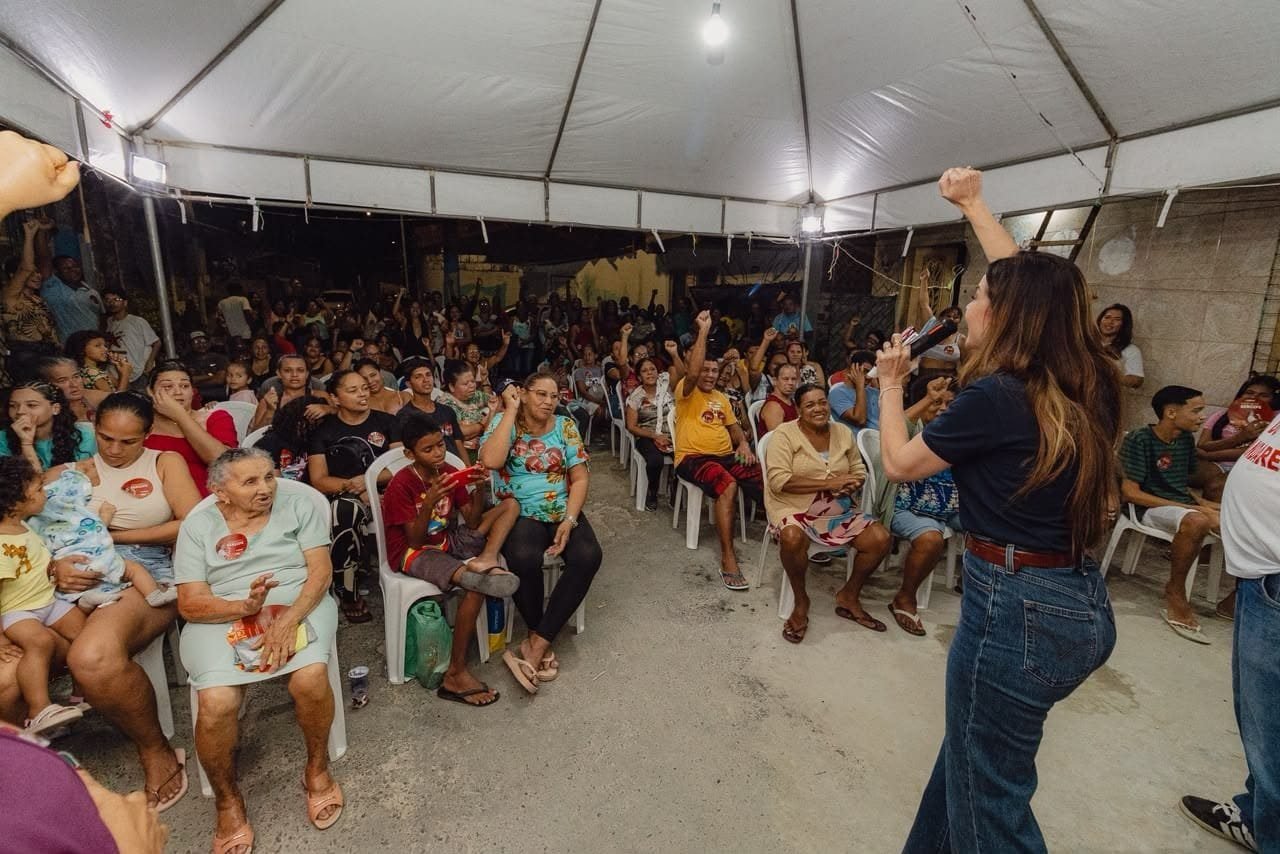 Candisse Carvalho amplia diálogo com a população e leva Movimento Levanta Sergipe ao Almirante Tamandaré